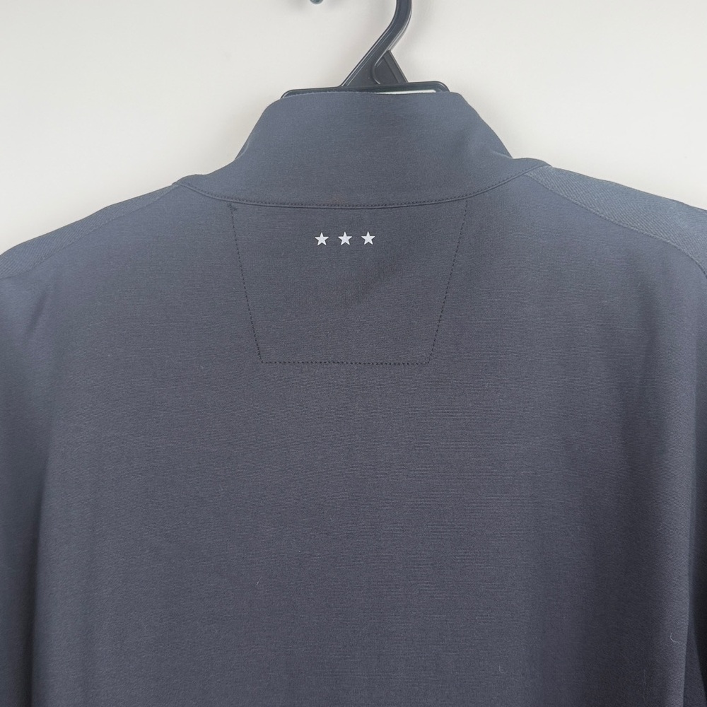 John Varvatos Navy Blue Gavin Slim Fit Performance Zip Active Wear Jacket Sz XXL - Picture 5 of 10